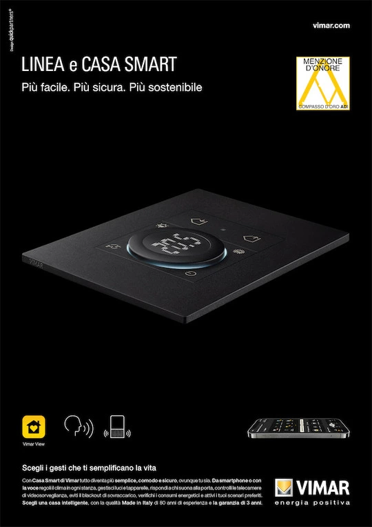 Adv Vimar 2025 Linea Casa Smart Nero