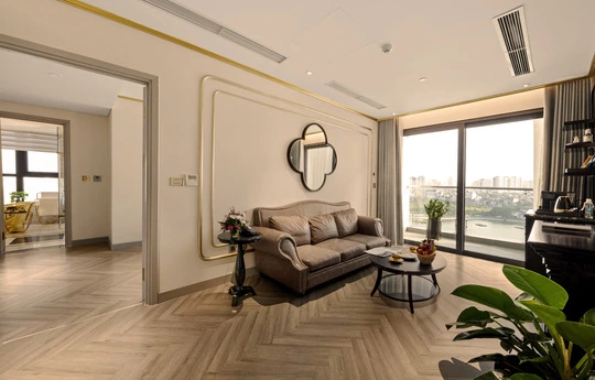 Vimar Eikon Oro | Dolce Golden Lake Hotel Hanoi Vietnam living
