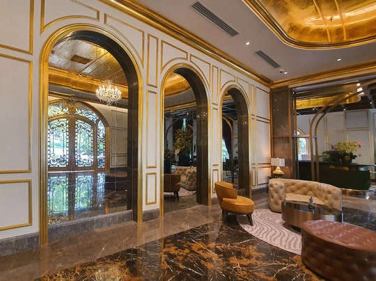 Vimar Eikon Oro | Dolce Golden Lake Hotel Hanoi Vietnam ingresso