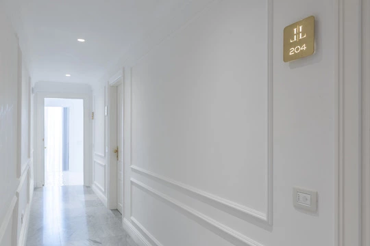 Hotel Lorelei Londres Sorrento corridoio | progetto Vimar