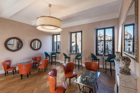 Progetto Vimar Eikon Evo KNX Hotel Relais Uffizi Firenze sala comune