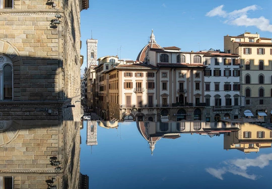Progetto Vimar Eikon Evo KNX Hotel Relais Uffizi Firenze esterni