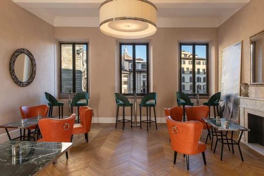 Progetto Vimar Eikon Evo KNX Hotel Relais Uffizi Firenze sala comune