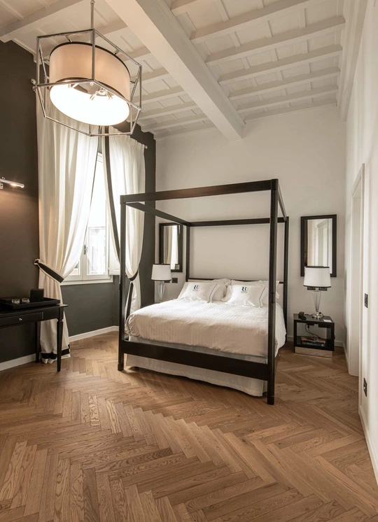 Progetto Vimar Eikon Evo KNX Hotel Relais Uffizi Firenze suite