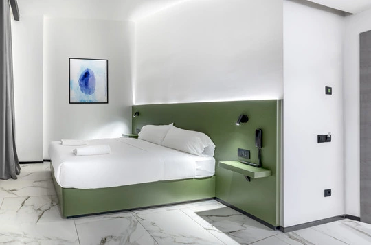 Vimar progetto alberghiero The city hotel Ancona stanza 