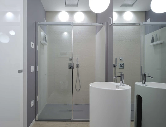 Vimar Eikon Evo Domotica By-me Residenza privata Rovigo Particolare bagno
