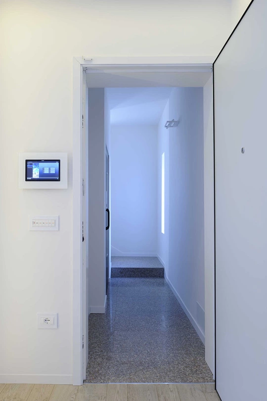 Ingresso con Multimedia video Touch screen