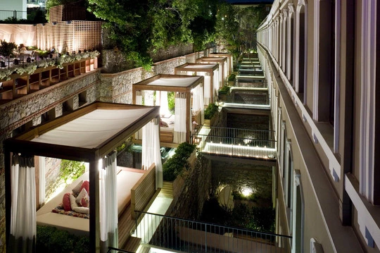 w hotel istanbul turchia idea panoramica notturna