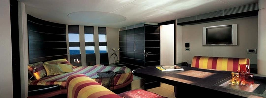 Yacht azimut eikon idea camera da letto
