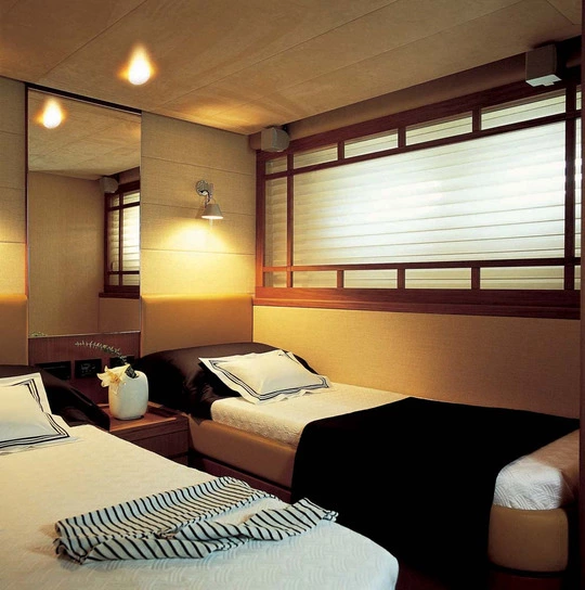 Yacht ferretti idea camera da letto singola