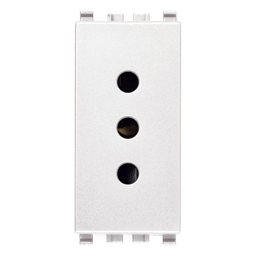 Presa Elettrica BeMatik Per Forno E Cucina 25A 2P+T - Bianco, Incasso, 80x80 Mm, IP20