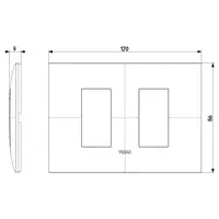vue des dimensions art. 09679.02
