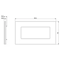 vista de las dimensiones arte. 22649.75