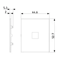 vue des dimensions art. 31000A.2DB