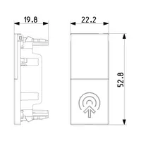 προβολή συνολικών διαστάσεων 31528.G