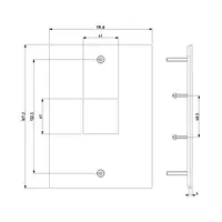 vue des dimensions art. 41596