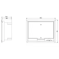 vue des dimensions art. V54412