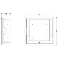 vue des dimensions art. V54420