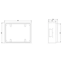 vue des dimensions art. V54912
