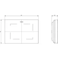 vue des dimensions art. 02910