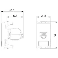vue des dimensions art. 08459.11