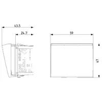 vue des dimensions art. 09463