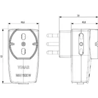vista ingombri art. 0P00331.B