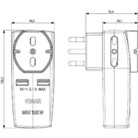 vista ingombri art. 0P00333.B