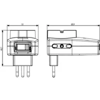vista ingombri art. 0P00334.B