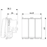 vue des dimensions art. 14003