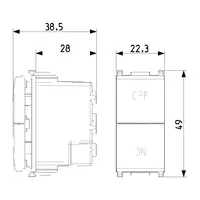 προβολή συνολικών διαστάσεων 14058