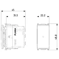 προβολή συνολικών διαστάσεων 14104