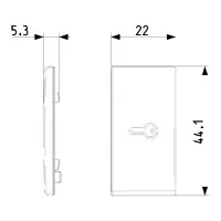 προβολή συνολικών διαστάσεων 14131.P