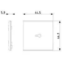 προβολή συνολικών διαστάσεων 14132.P