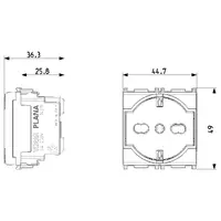 vue des dimensions art. 14211