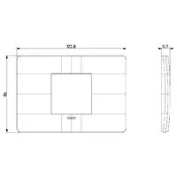 προβολή συνολικών διαστάσεων 14652U.17