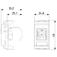 vue des dimensions art. 16357