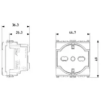 vue des dimensions art. 19211.B