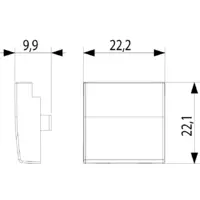 προβολή συνολικών διαστάσεων 20843.B