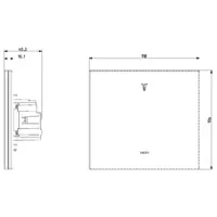 vue des dimensions art. 21514.H.76