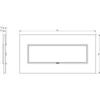 vista de las dimensiones arte. 21657.32