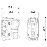 vue des dimensions art. 30000.FX