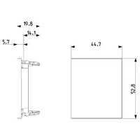 προβολή συνολικών διαστάσεων 30042.G