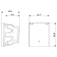 προβολή συνολικών διαστάσεων 30212.CG