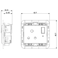 vista de las dimensiones arte. 30215.B