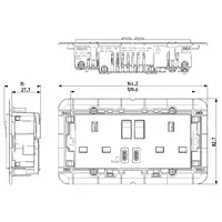 vista de las dimensiones arte. 30224.CCC