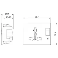 vista de las dimensiones arte. 30255.C