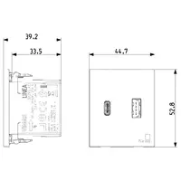 vue des dimensions art. 30295.ACC