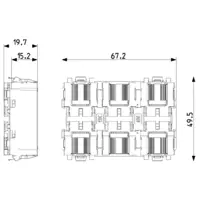 vue des dimensions art. 30407