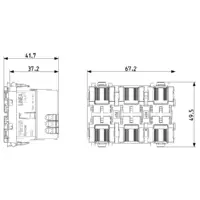 vue des dimensions art. 30487